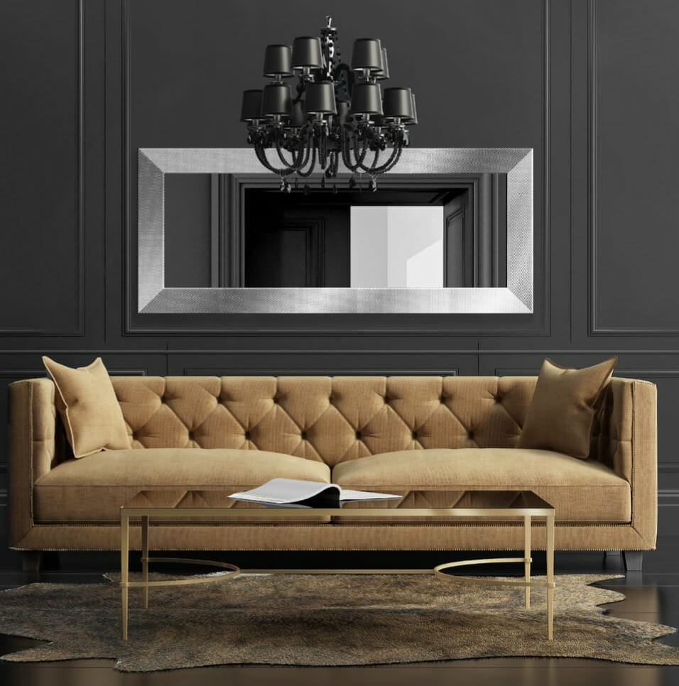Mirror in a luxury living room - Partnership -Svaja