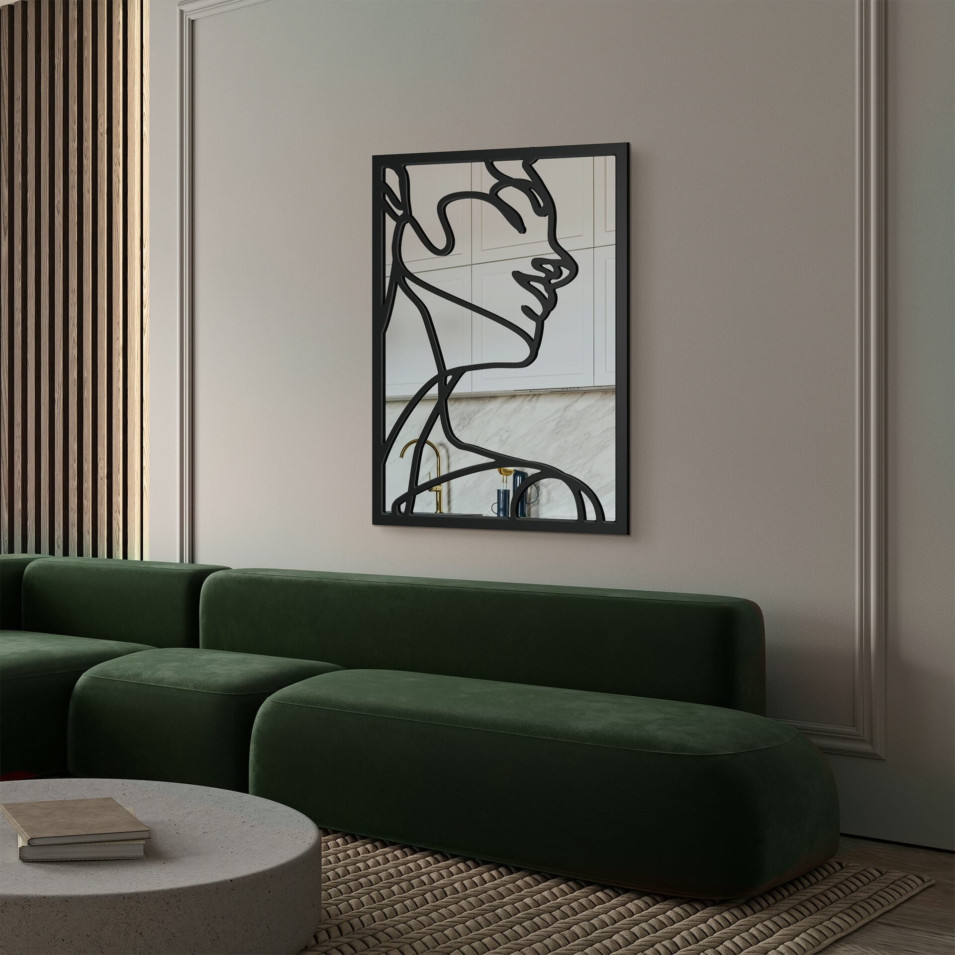 Mirror in a luxury living room - Svaja